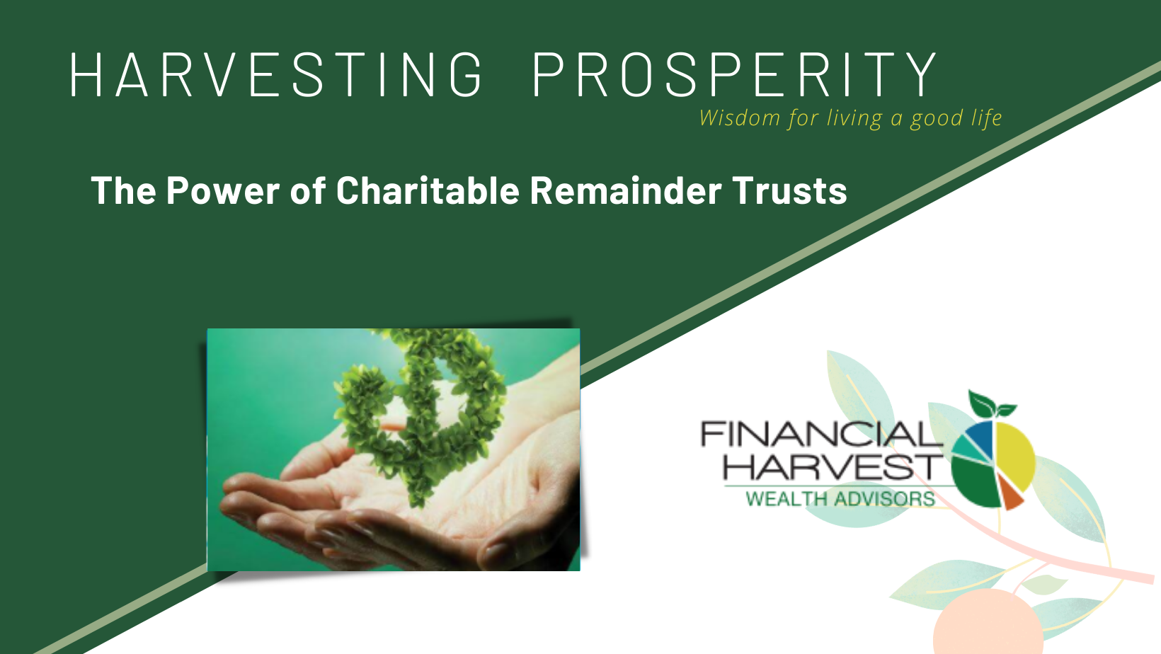 The power of charitable remainder trusts